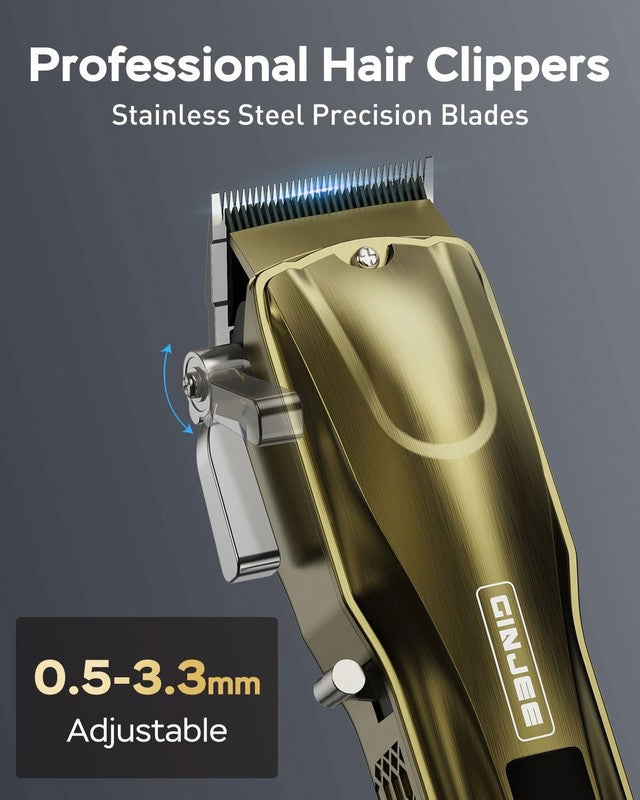 Professional Hair Clippers for Men | Cordless & Corded Barber Grooming Kit1