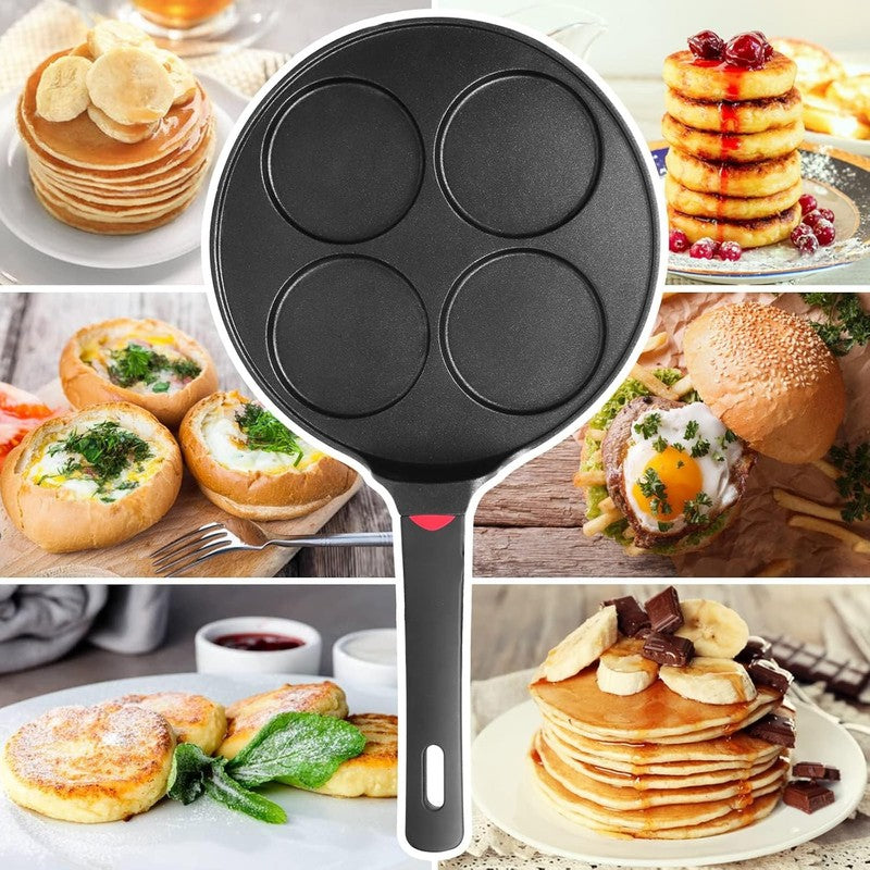 Pancake Pan Nonstick Suitable for All Stovetops & Induction Cooker, 10.5 Inch Mi4