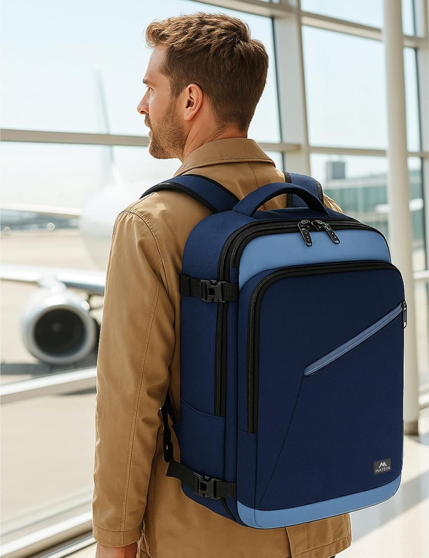 Carry On Backpack Airline Approved Expandable Travel Bag8