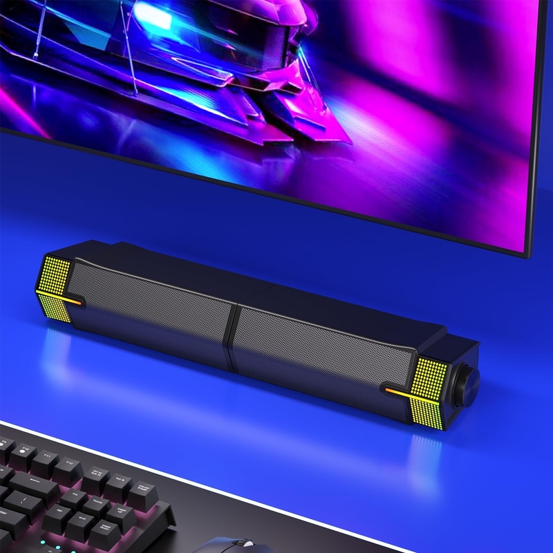 M20 Bluetooth Computer Speakers for PC Desktop Monitor, Gaming PC Sound Bar - Wi6