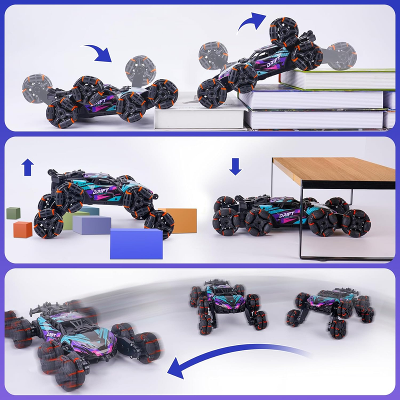 Hand Controlled RC Stunt Car 8 Wheel Gesture Remote Control Kids Toy5