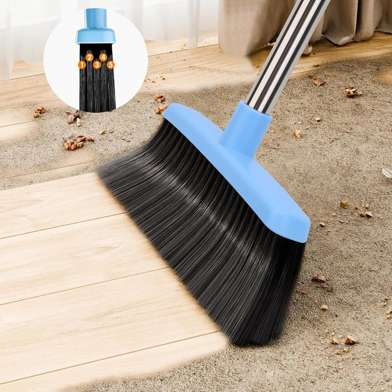 2025 Broom and Dustpan Set   Long Handle Combo for Indoor & Outdoor Use6