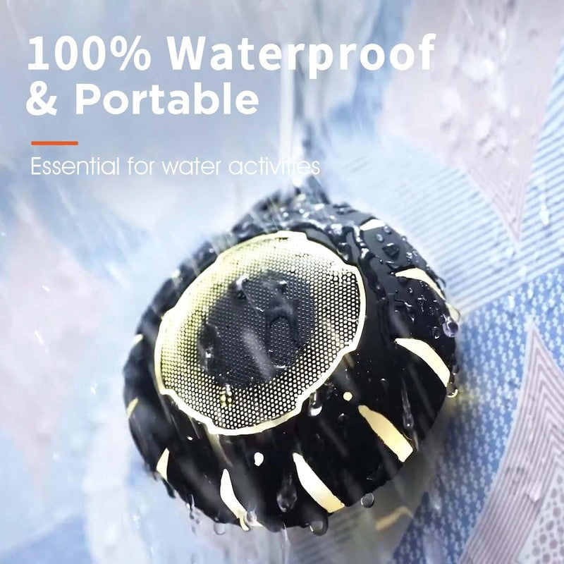 Waterproof Shower Bluetooth Speaker, Clear Sound, Portable, Great Gift for All7