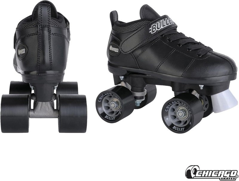 Bullet Speed Quad Roller Skates – Durable, Top Performance Indoor/Outdoor Youth 1