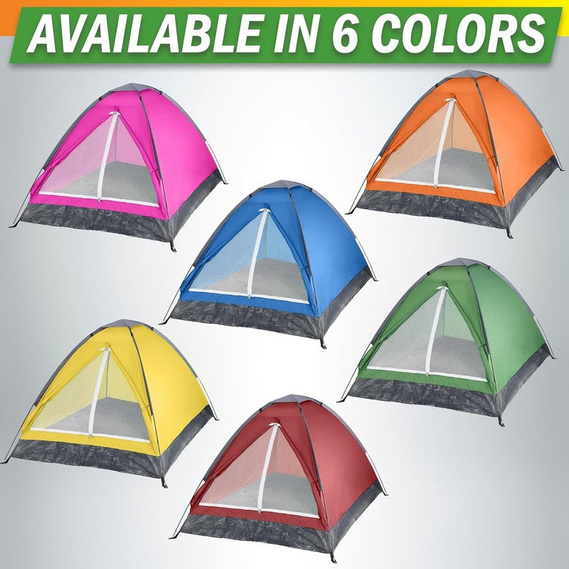 2 Person Camping Tent with Rain Fly and Carrying Bag   Lightweight Outdoor Pop u7