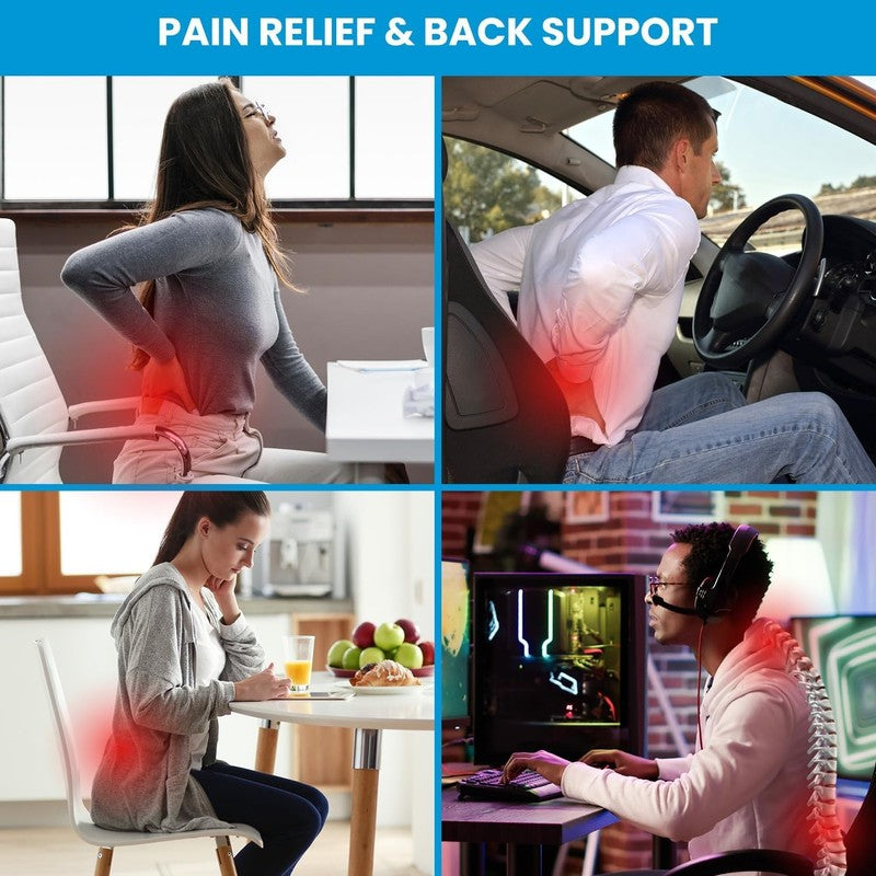 Lumbar Support Pillow for Office Chair, Office Home Essentials,Stocking Stuffers2