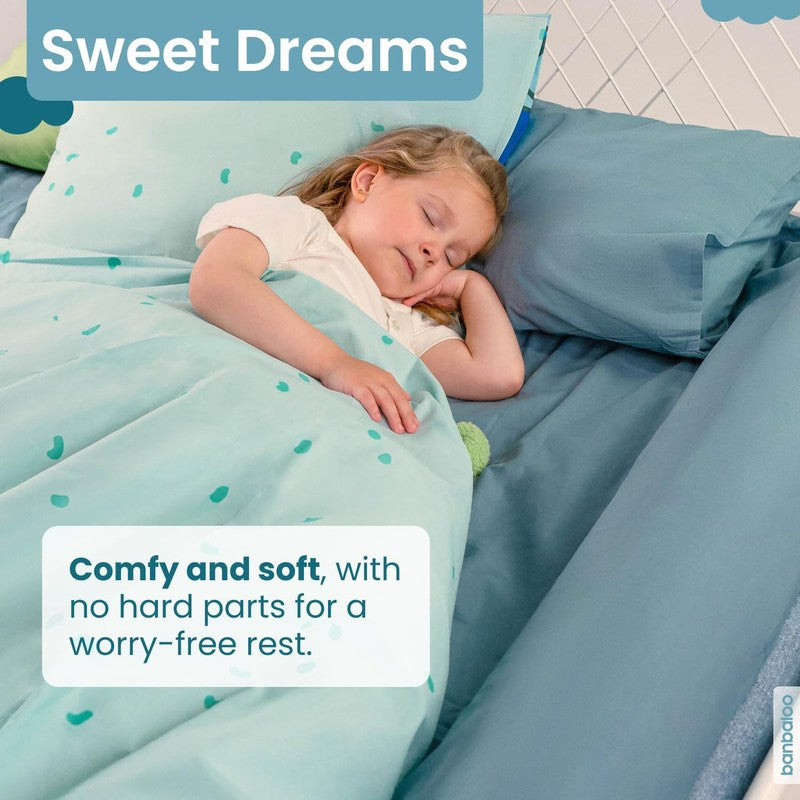 Toddler Bed Bumper 53" | Safe Bed Rails for All Bed Sizes | Foam Barrier6