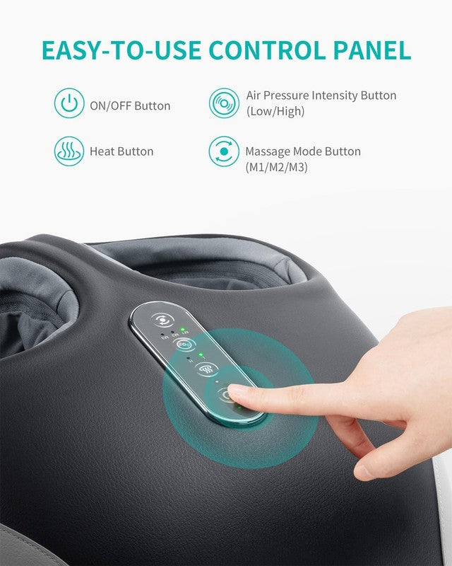 Nekteck Shiatsu Foot Massager with Heat & Air Compression, Perfect Gift!4