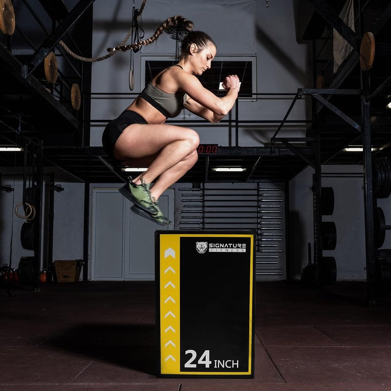 3-in-1 Foam Plyo Box 16x20x24" for Home Gym Workout Exercise6