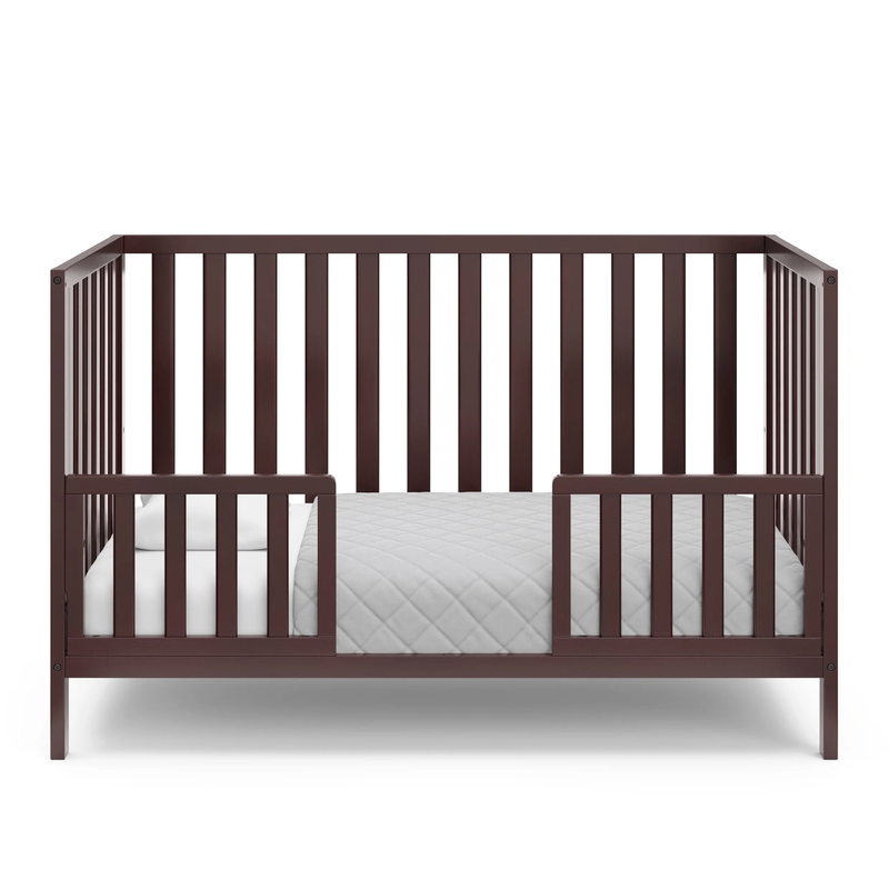 Sunset 4-In-1 Convertible Baby Crib, Espresso6