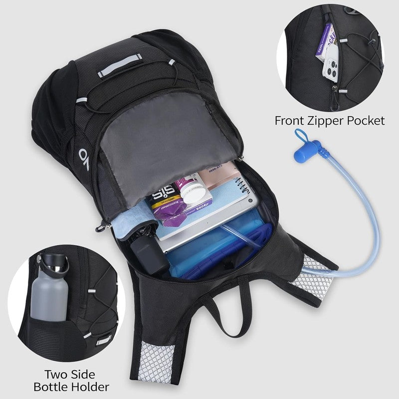Lightweight Hydration Backpack, Running Backpack with 2L Water Bladder, Hydro Wa3