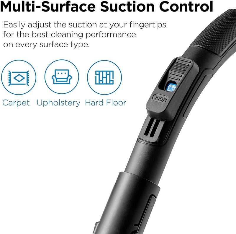 Whirlwind Canister Vacuum, Lightweight, Telescope Wand, Long Power Cord with Aut3