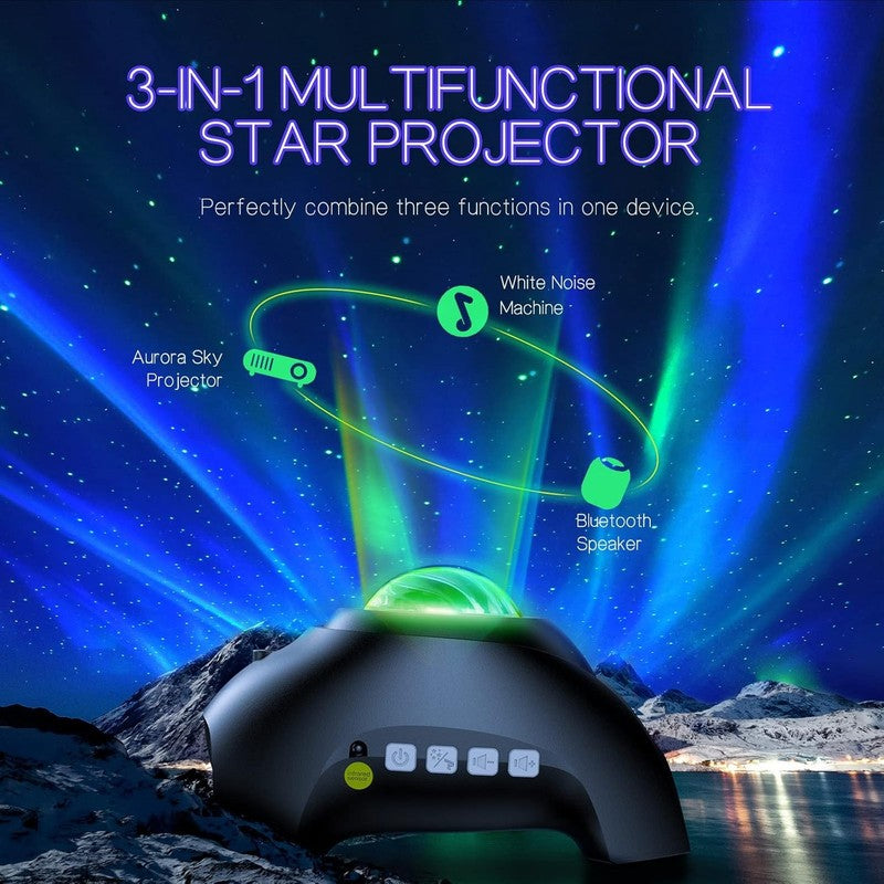 Northern Galaxy Light Aurora Projector with 33 Light Effects, LED Star Projector1