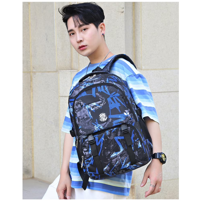Tyethy Boys Backpack Printed School Bag for Kids, Large Laptop School Backpack C7