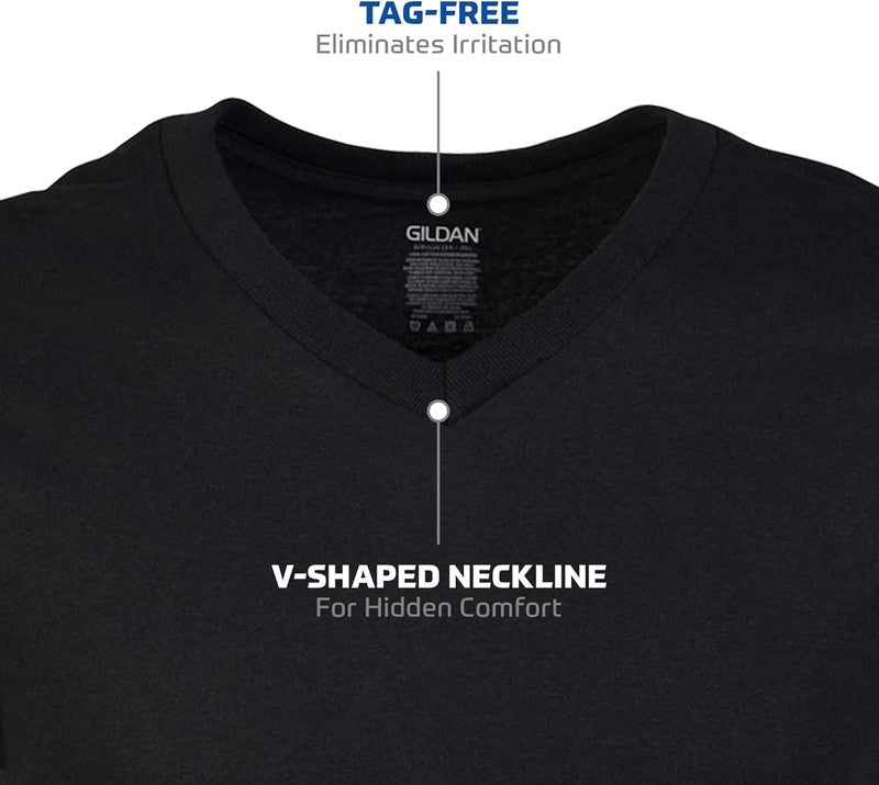 Men'S V Neck T Shirts, Multipack, Style G11032