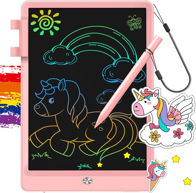 LCD Writing Tablet, Doodle Board Toys Gifts for 3 8 Year Old Girls Boys, 10 Inch1