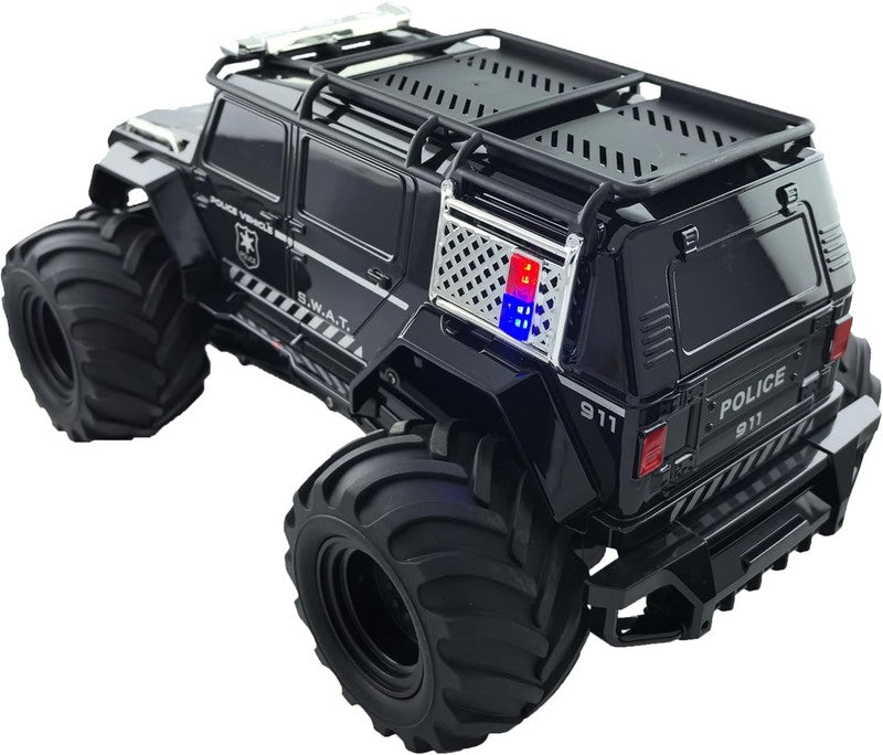 Amphibious 1:14 Waterproof RC Police Car with Lights for Kids Ages 6 127
