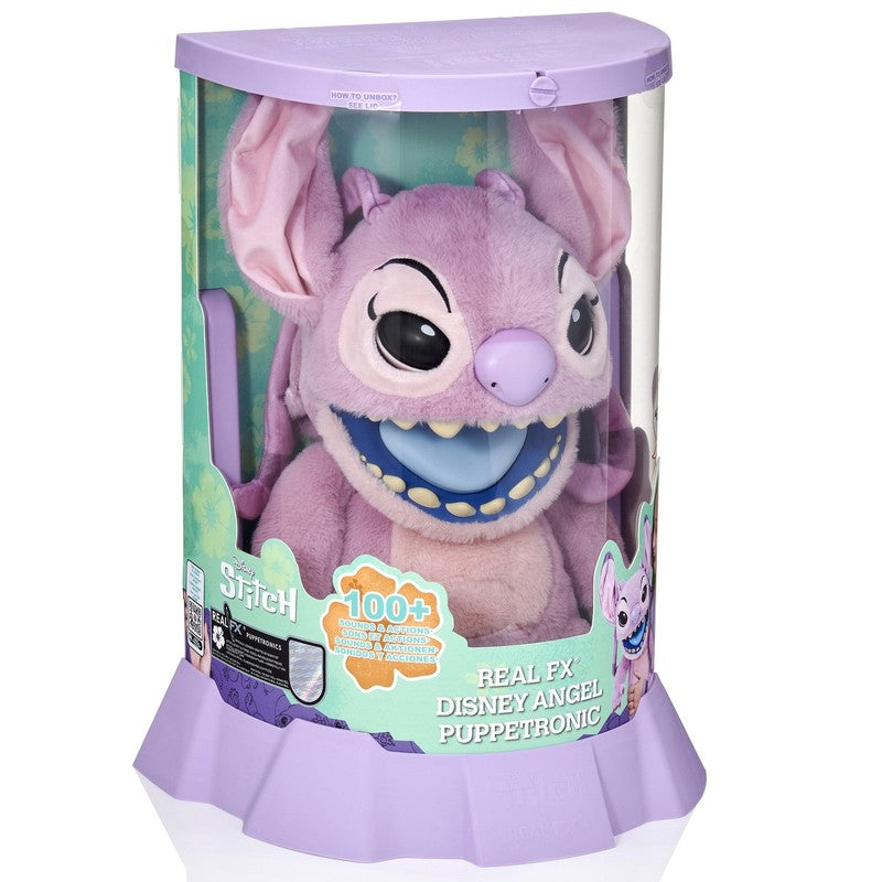 Disney Angel Puppetronic RealFX Plush  Lilo & Stitch Interactive Toy, 100+ Sound11