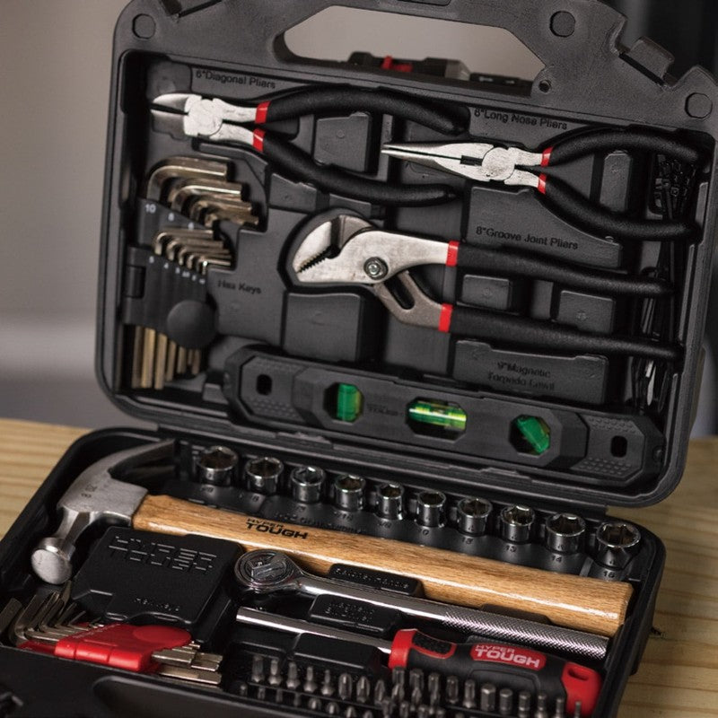 110-Piece Home Project Tool Set with Storage Case10