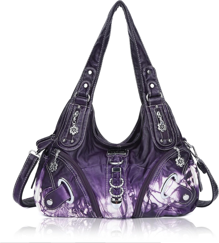 Angelkiss Women’s Large Hobo Satchel Shoulder Handbag Purse8