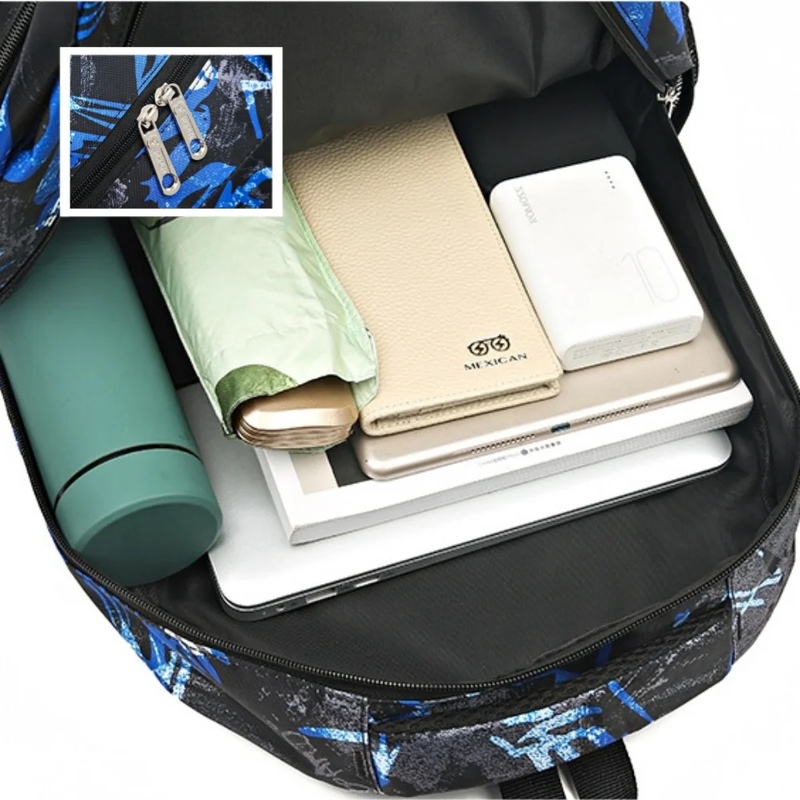 Tyethy Boys Backpack Printed School Bag for Kids, Large Laptop School Backpack C11