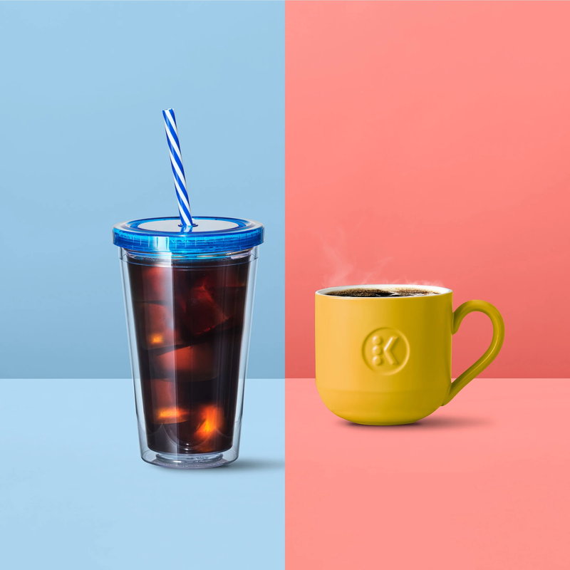 K-Express Essentials Plus, Iced and Hot Single-Serve K-Cup Pod Coffee Maker, Gra10