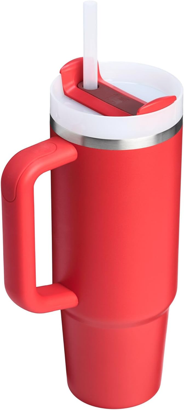 Stanley Quencher H2.0 30oz Tumbler w/ Handle Straw Insulated Chili Red2