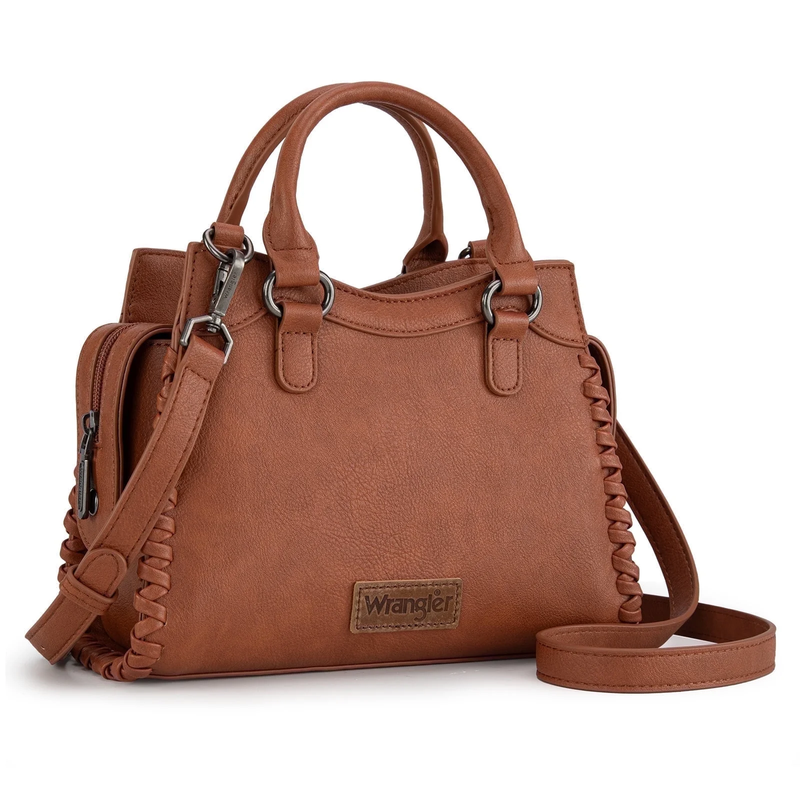 Wrangler Purses for Women Carry All Handbags Small Crossbody Purses with Zipper,8