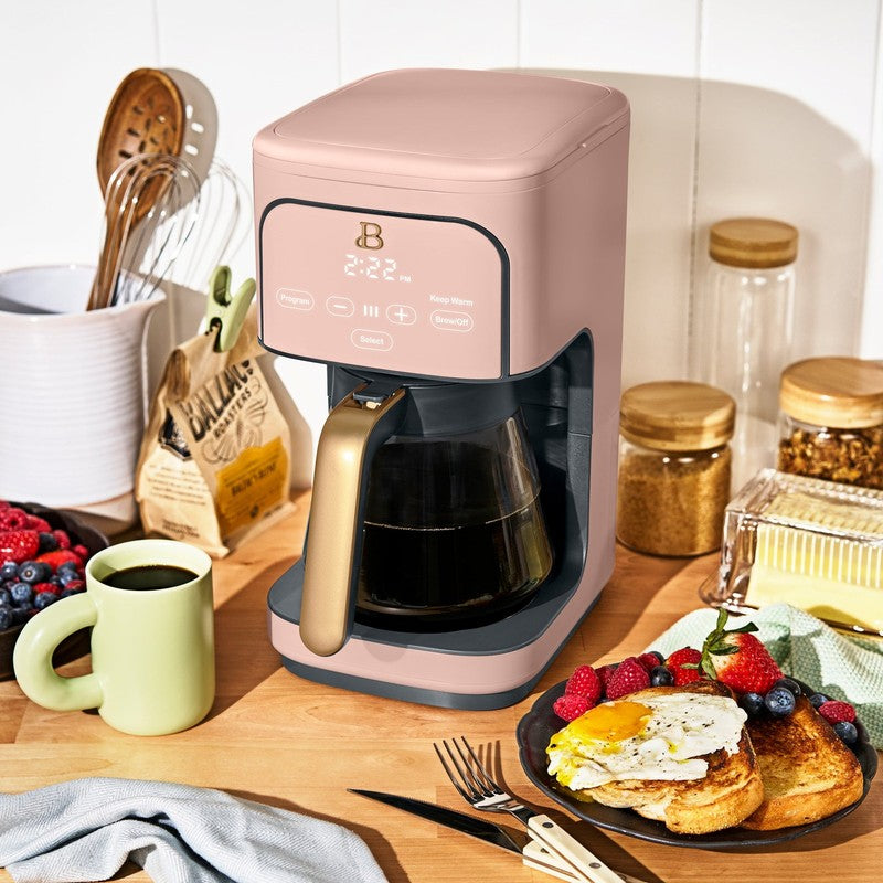 12 Cup Programmable Coffee Maker, Rose by Drew Barrymore6