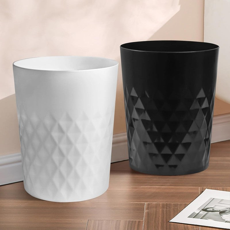 1.8 Gal Small Trash Can 3 Pack Slim Plastic Waste Bin for Bath, Office, Home5