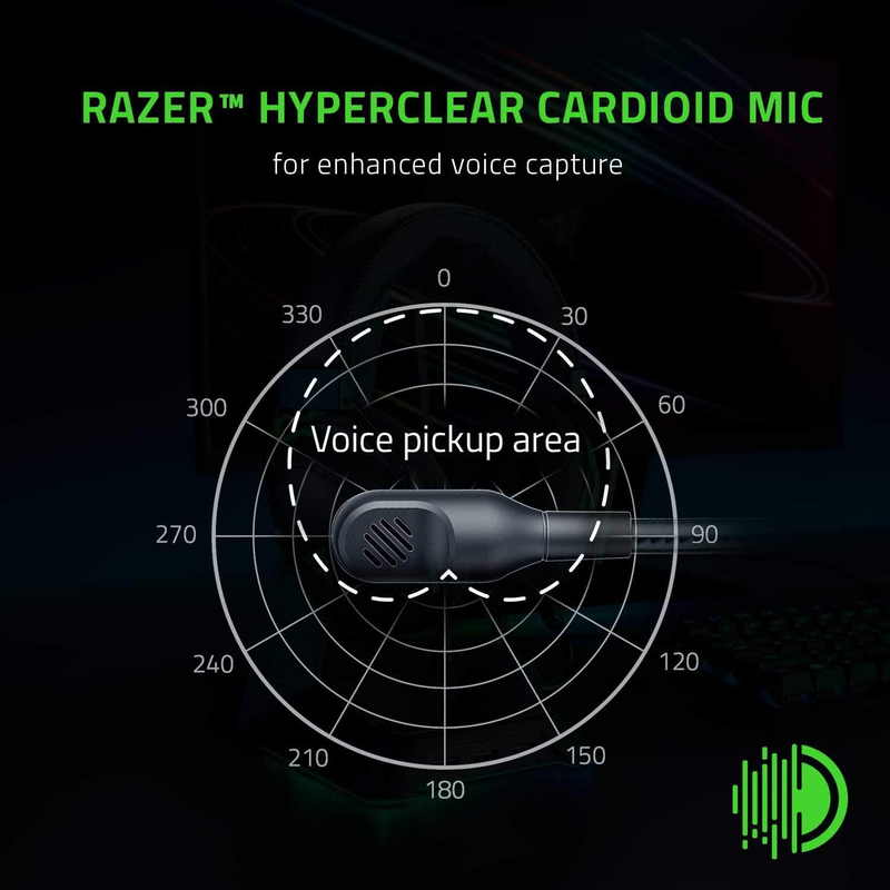 Blackshark V2 X Gaming Headset 7.1 Surround 50mm Drivers Memory Foam Black3