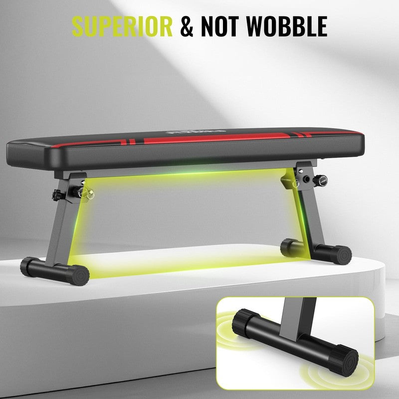 Adjustable Gym Weight Bench Portable Heavy Workout Bench with 1000Lbs Capacity3
