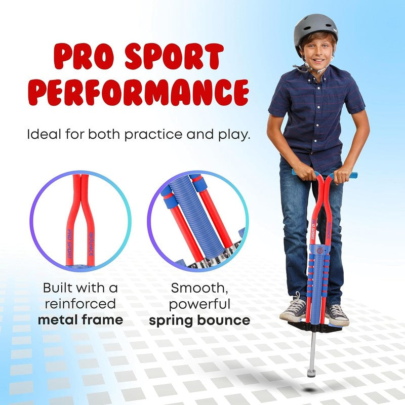 Pogo Stick for Kids - Pogo Sticks for Ages 9 and Up, 80 to 160 Lbs - Pro Sport E1