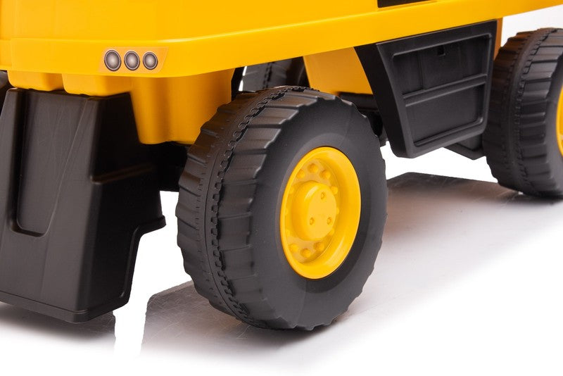 Front Loader Push Car Foot To Floor by5