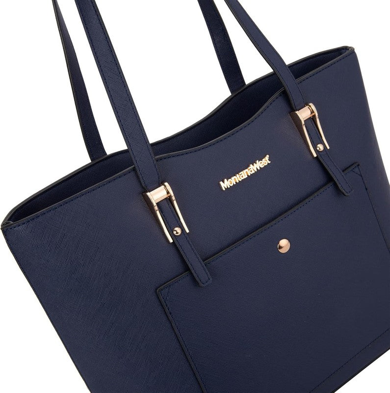 3PCS Purses for Women Tote Bag and Wallet Set Shoulder Satchel Handbags3