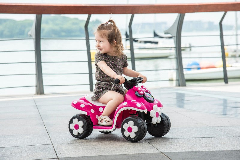 6V Minnie Mouse Quad, Battery Powered Ride-On, Ages 3+8