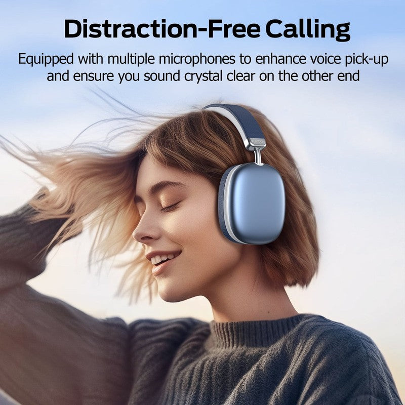 Bluetooth Headphones over Ear, 65Hrs Playtime Wireless Headphones,Bass Boosted b7