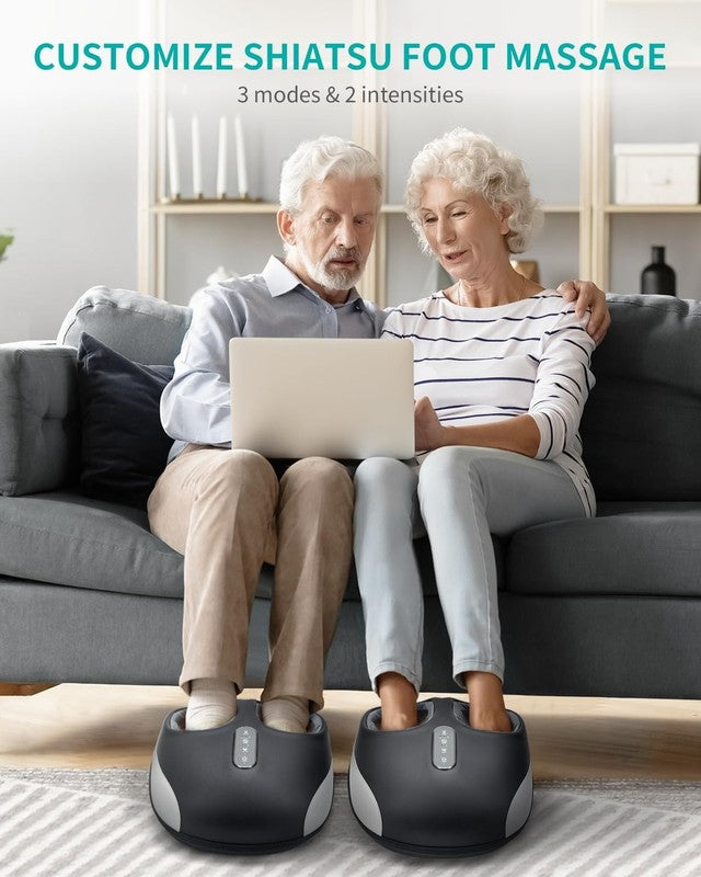 Nekteck Shiatsu Foot Massager with Heat & Air Compression, Perfect Gift!2