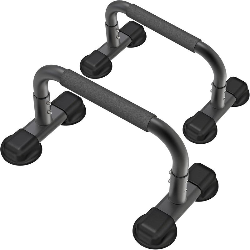 12" Push Up Parallettes Bars Wooden Handles Calisthenics L Sit Dip Handstand1