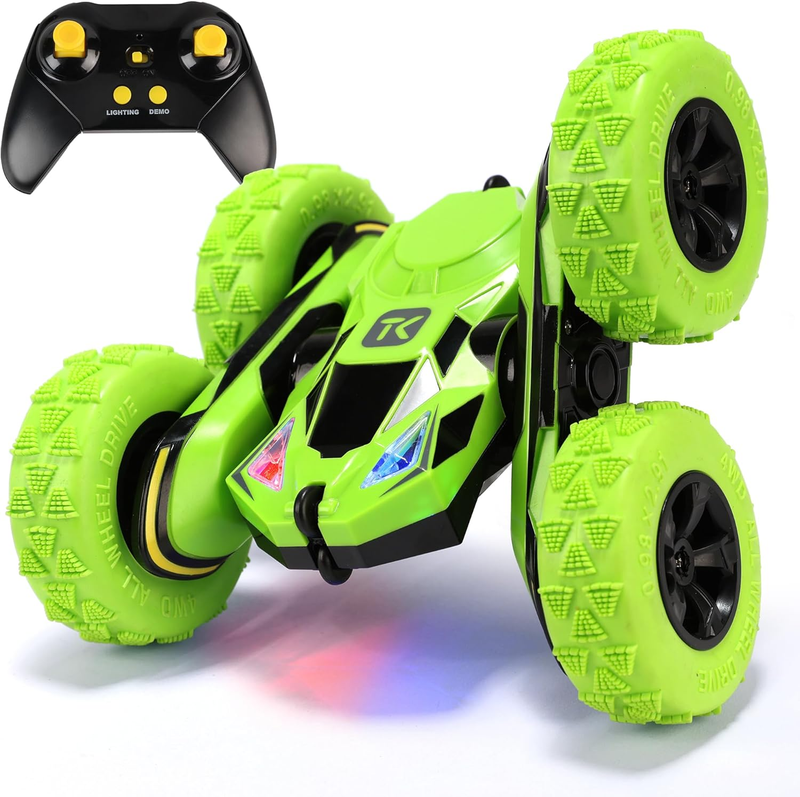 RC Stunt Cars Remote Control Car Double Sided Driving 360 Degree Flips Rotating 10