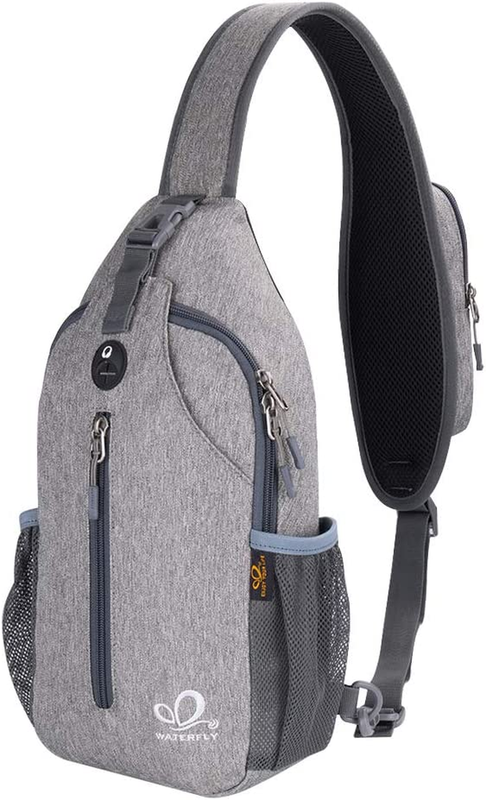 Crossbody Sling Backpack Travel Hiking Chest Bag Daypack0