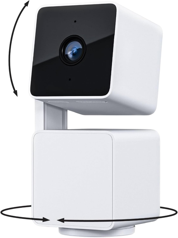 1080P 360° Smart Security Camera with Night Vision & Motion Tracking0