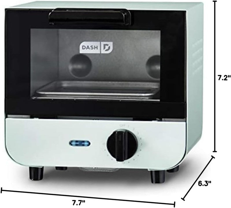 Mini Toaster Oven Cooker for Bread, Bagels, Cookies, Pizza, Paninis & More with 5
