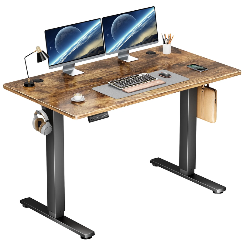 48x24in Electric Height Adjustable Standing Desk Ergonomic with Memory9