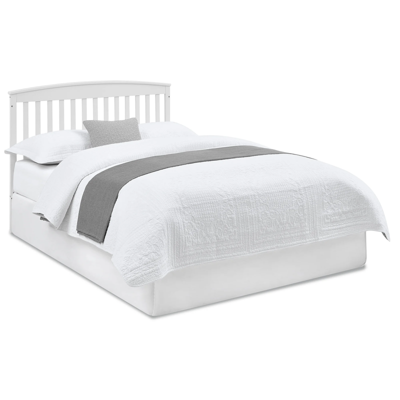 Hanover 6-In-1 Convertible Baby Crib, Bianca White5