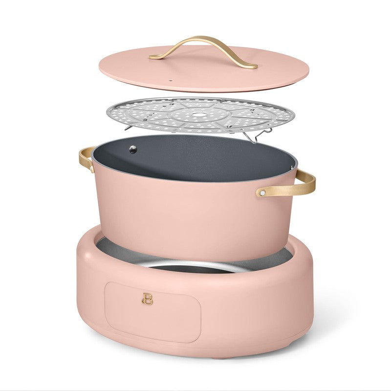 10 in 1, 6 Qt Electric Multi Cooker, Rose by Drew Barrymore9