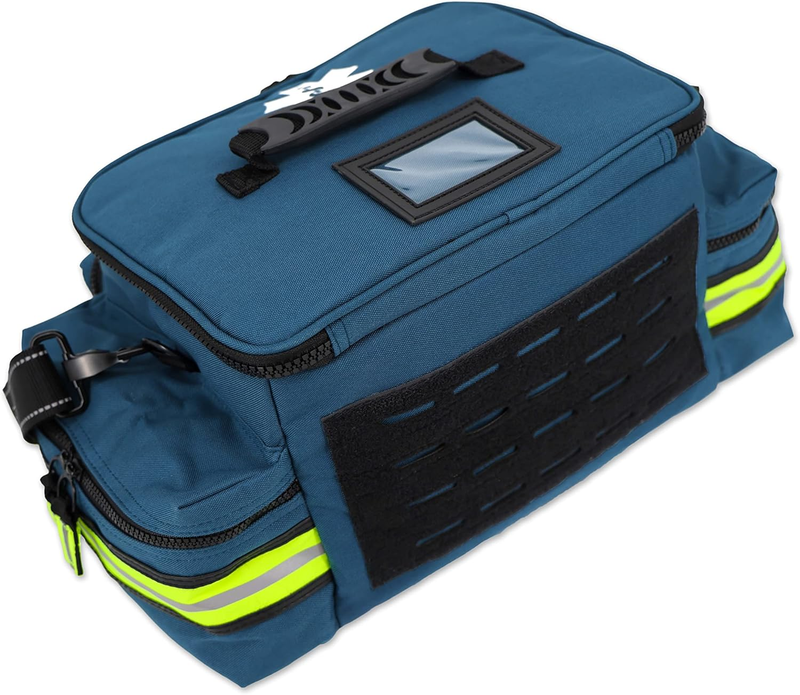 Lightning X EMT First Responder Bag LXMB25 Fully Stocked 240 EMS Trauma Kit Blue8