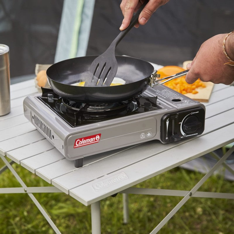 Tabletop Butane Gas Camping Stove, 1-Burner, Gray4