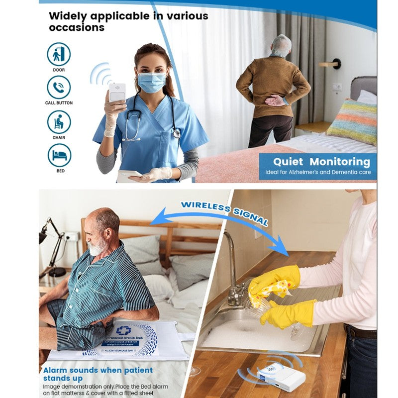 Bed Exit Alarm – Real Time Monitoring of Bed Activity to Prevent Falls Ideal for8