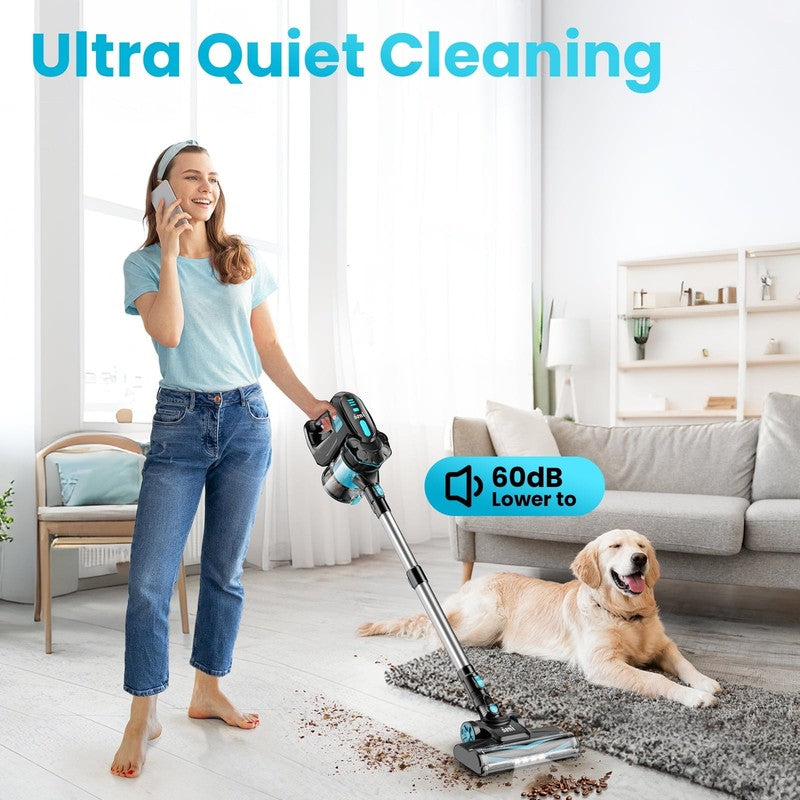 Cordless Vacuum Cleaners, 6-In-1 Lightweight Stick Vacuum for Hardwood Floor Car6